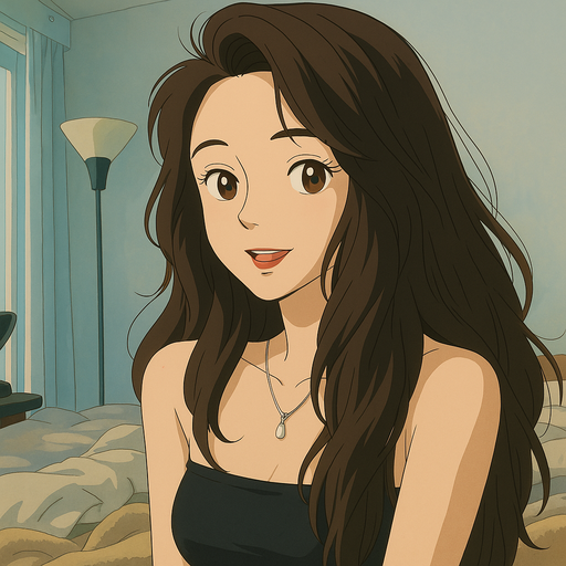 Ghibli-style landscape