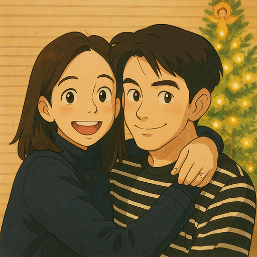 Ghibli-style landscape