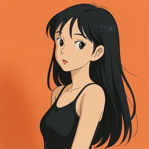 Ghibli-style landscape